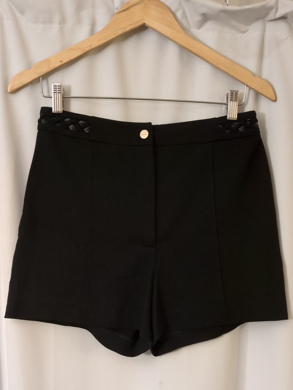 Guess By Marciano Black Women's High-Waist Shorts